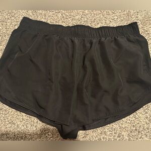 Athletic Works Black Women's Athletic Shorts